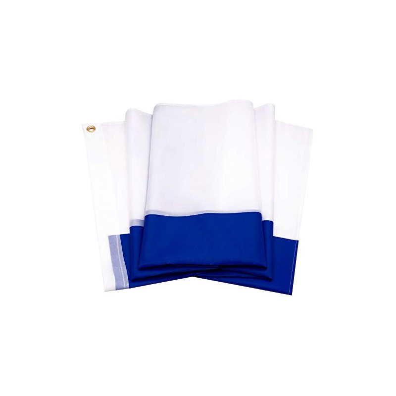 DANF Finland Flag 3ftx5ft Polyester Finnish National Flags with Brass