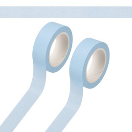 PATIKIL 33 Yard Washi Tape, Colored Masking Tape Adhesive Decorative Stickers for DIY Craft Art Gift Wrapping Journal Scrapbook Planner, Blue