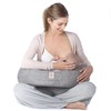 Ergobaby Natural Curve Nursing Pillow, Moonlight Grey