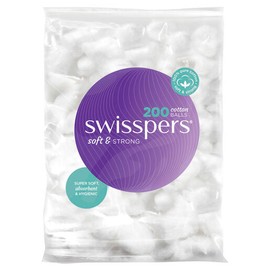 Swisspers Cotton Wool Balls 200 Pack