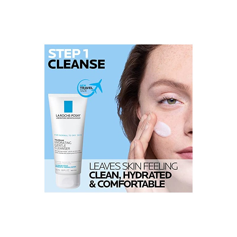 La Roche-Posay Double Repair Moisturizer Full Size with Travel Size