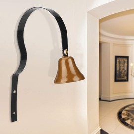 Shop Bell Shop Doorbell, Traditional Brass Shop Doorbell, Antique Wall Mounted Metal Shop Owner Doorbell Dog Training Bell Home Decoration