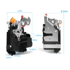 931-318 Door Lock Latch Actuator Front Left Driver Side for Chevy