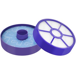 Anicell for Dyson DC33 Animal, DC33 All Floor Replacement Bundle Filter Kit, 1 DC33 Washable Dust Cup Primary Filter, 1 DC 33 Post Motor HEPA Exhaust Filter, Generic for 919563-02 921616-01