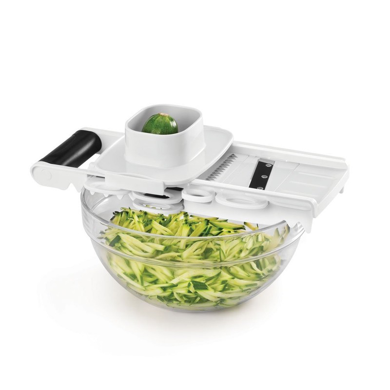 Metaltex Multipurpose Mandolin Multi Grater and Slicer with 5 Interchangeable