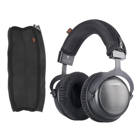Desing Wish T1 T5 Headband Cover Compatible with beyerdynamic T1 2nd 3rd/ T5 2nd 3rd Headphones Thicker Sports Fabric Replacement Headphone Headband Cushion Pad Cover Headband Protector (Black)