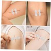 Beavorty 6Pcs Zip Closure Closure Strips Easy to Use Bandage