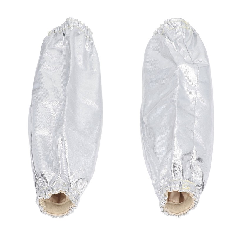 1 Pair Arm Oversleeves Insulated High Temperature Resistant Aluminum Foil