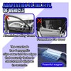 UHANBUT Magnetic Car Front Window Sun Shade, Full Blackout Auto