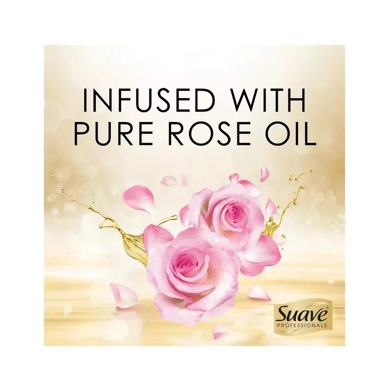 Suave Professionals Rose Oil Infusion Conditioner, Volumizing, 28 fl oz