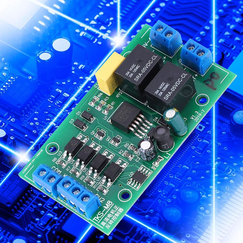 DC Motor Rotation Regulator Forward Reverse Relay Switch Module Optocoupler