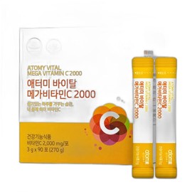 Atomy Vital Mega Vitamin C 2000 3g x 90 packets / 애터미 바이탈 메가비타민C 2000 3g x 90포