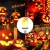 6W E26 LED Flame Effect Light Bulb - 4 Modes