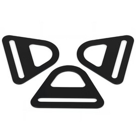 Tactical Belt Clip System for Zak Tool, Key Holder Tactical Belt Clip Booster, Secure Key Ring Holder for Zak Tools Accessories, Belt Width: 1.75 in, Width: 3 in (3 Pack)