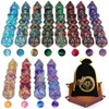 CiaraQ DND Dice Set, 12 x 7 Sets (84 Pieces)