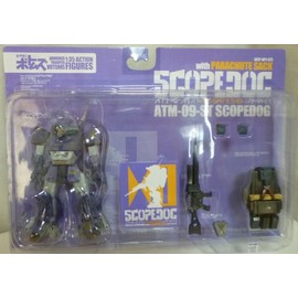 Kaiyodo SCOPE DOC with PARACHUTE SACK (armor Trooper Votoms) (japan import)