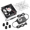 Wathai 80mm Small Computer Cooling Fan with AC Plug, 110V