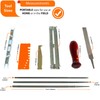 Chainsaw Sharpener File Set, 10 Pieces Chainsaw Chain Universal Sanding