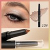 Nude Eyeshadow Stick Matte Shimmer Eye Shadow Pencil Crayon Soft