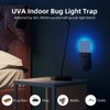 Flying Insect Trap Indoor Plug-in Bug Catcher Zapper Light with