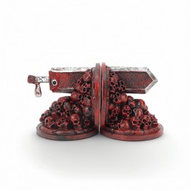 Decorative Bookends for Berserk, Vintage Non-Slip Resin Dragon Slaying Sword Bookstop Suitable for Reading Desk Home Decoration