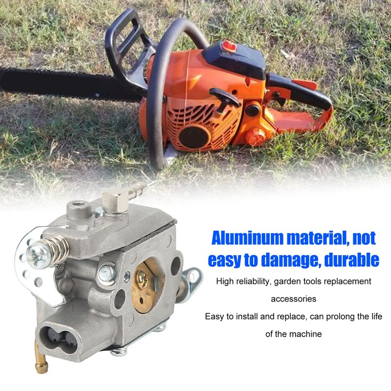 Aluminum Carburetor for CS 370 400f WT 985 Chainsaw, Replacement