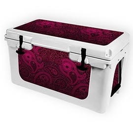 MightySkins (Cooler Not Included) Skin Compatible with RTIC 45 Cooler (2017 Model) - Paisley | Protective, Durable, and Unique Vinyl Decal wrap Cover | Easy to Apply | Made in The USA