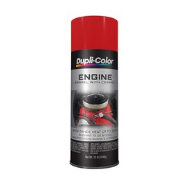 Dupli-Color (EDE165307-6 PK) Red Engine Enamel with Ceramic - 12 oz. Aerosol, (Case of 6)