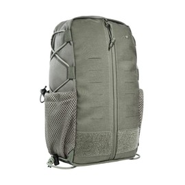Tasmanian Tiger TT Tac Pouch 11 MK II Lightweight Compressible Additional Bag for Backpack or Plate Carrier with Molle System, 7 Litre Volume, Stone Grey/Olive IRR