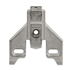 Blum 175l Series 0,3,6mm Die Cast Screw on Face Frame Mounting Plates (0mm)