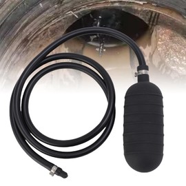 Inflatable Pipe Plug, Made from PVC Dependable and Long Lasting Water Shut Off Airbag Easy to Carry and Transport Closed Water Test Airbag for Sewer Test Plug Drainage Pipe (70mm)