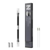Spinning Pen - Gradient Field Black-Silver, Rolling Finger Rotating Pen