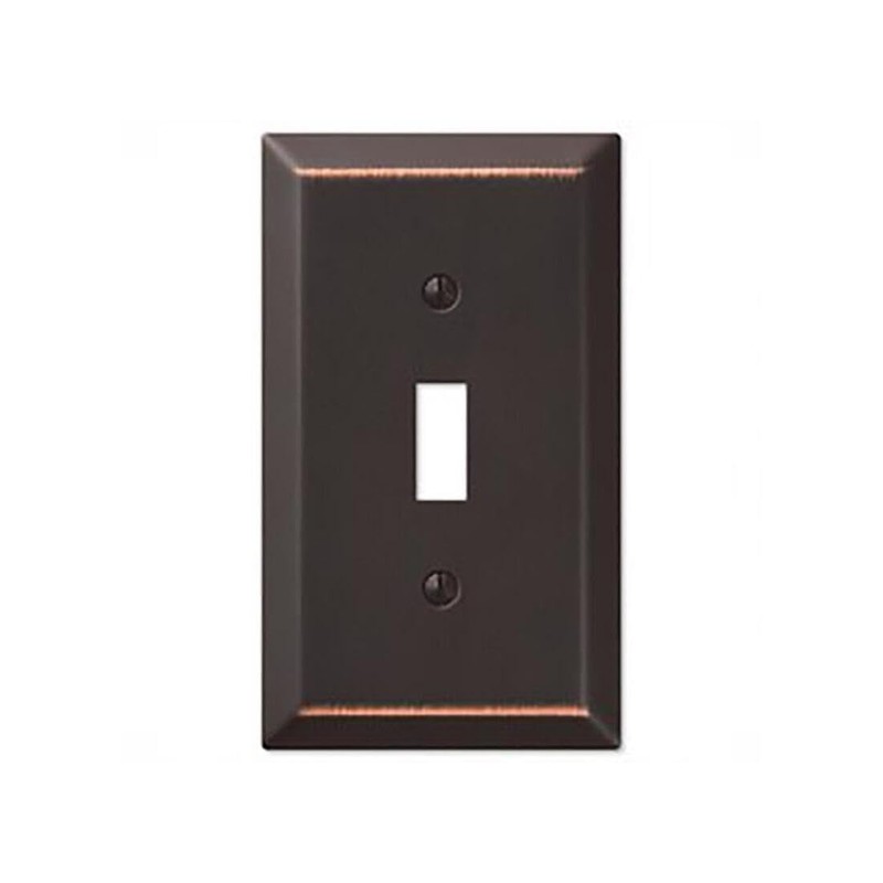 Amerelle 163TDB Century Wallplate, 1 Toggle, Aged Bronze
