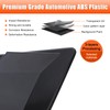Daeiclru Rear Side Window Louvers Compatible with Nissan 370Z 2009-2020,