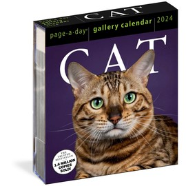 Cat Page-A-Day Gallery Calendar 2024: A Delightful Gallery of Cats for Your Desktop