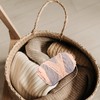 Hohopeti 5-ply Rainbow Cotton Yarn Knitting Yarn DIY Rope Handmade
