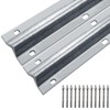 LAJIAOZ 12ft V-Track Galvanized Inverted V Track for Sliding Gates,