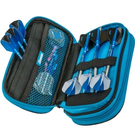 Harrows Darts Case Z800 | Dart Case Darts Holder I Darts Case Holds 6 Darts | Protective EVA+Nylon Material | Professional Darts Accessories I Holds 6 Darts Fully Assembled and Darts Accessories