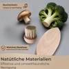 TOPANBIETER 999 Brush Set of 2 Vegetable Brush & Mushroom