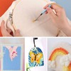Fomiat 17 Pieces Embroidery Starter Kit Punch Needle Kit Adjustable