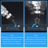3-Pack 5/8" Dry Diamond Drill Bits Set, 16mm Tile Drill