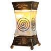 Woru XENIA Cream Decorative Light Table Lamp Metal and Resin Mood Light Height Approx. 30 cm
