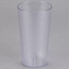 Unbranded/Generic 24 PACK 16 Oz Clear Pebbled Plastic Tumbler Commercial