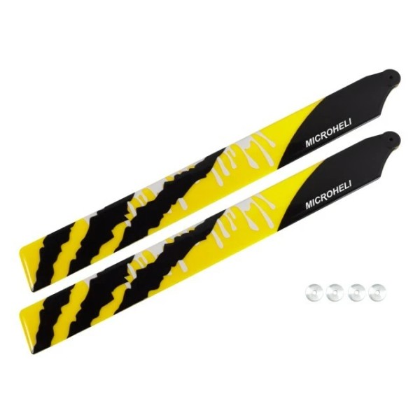 Microheli Plastic Main Blade 180mm (YL) - OMP Hobby M2