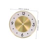 TEHAUX DIY Clock Dial Replacement Sturdy Plastic Numeral Clock Part