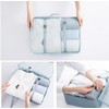 GELIMY 8PCS Packing Cubes for Travel – Waterproof Luggage Organisers