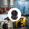 Aandxmok 60 Pack NPT 1/2" Thread 6-12mm,Black Nylon Waterproof Cable