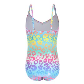 Girls One Piece Swimsuits Hawaiian Floral Bathing Suit for Kids Swimwear Colorful Graphics Size 8/7-8 Years