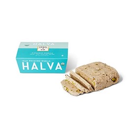 HEBEL & CO Pistachio Nigella Halva - 8 oz | Certified USDA Organic, Gluten Free, Kosher & Vegan