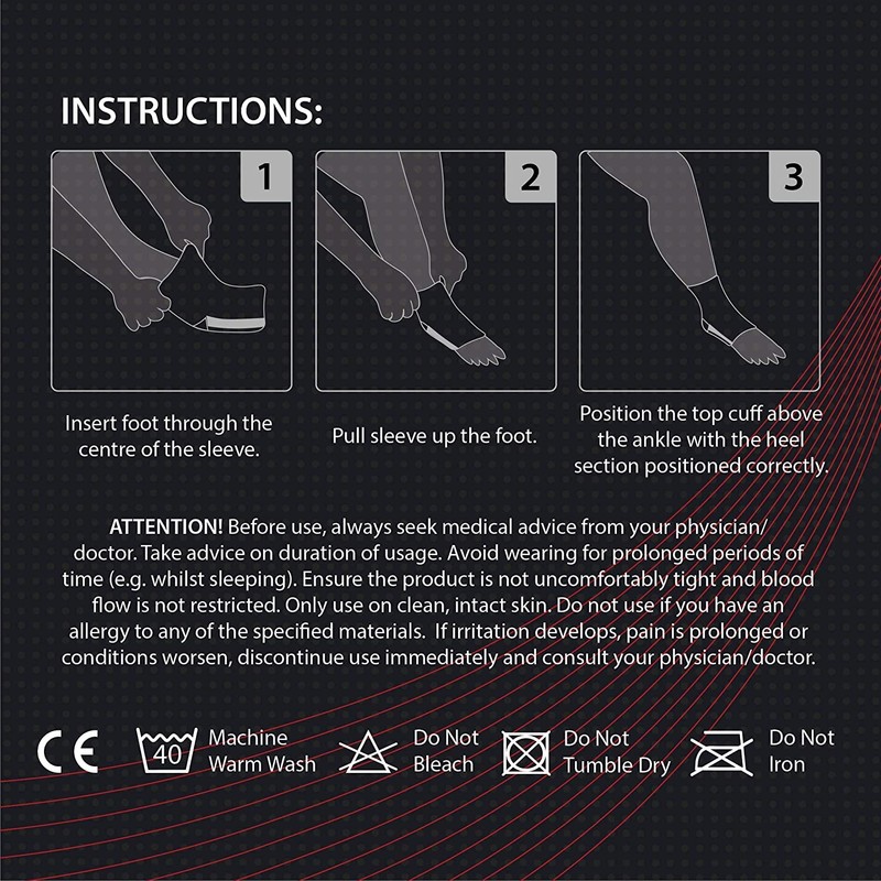 Rymora Plantar Fasciitis Support Socks - Compression Socks for Men